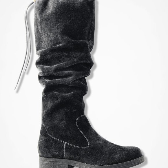 NWT Me Too by Adam Tucker Kody Suede Tall Boots - Picture 2 of 3